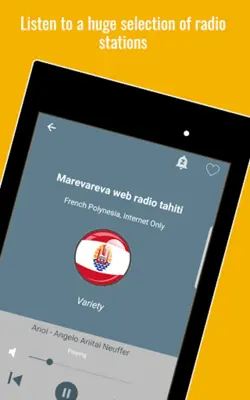 Radio Tahiti android App screenshot 4