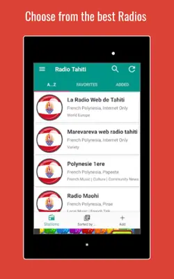 Radio Tahiti android App screenshot 5